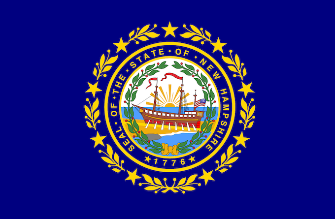 The State Flag [New Hampshire Slot Machine Casino Gambling in 2020]