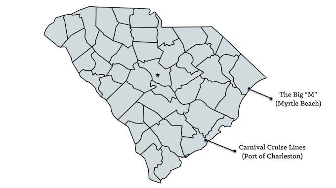Map of South Carolina Casinos [South Carolina Slot Machine Casino Gambling in 2020]