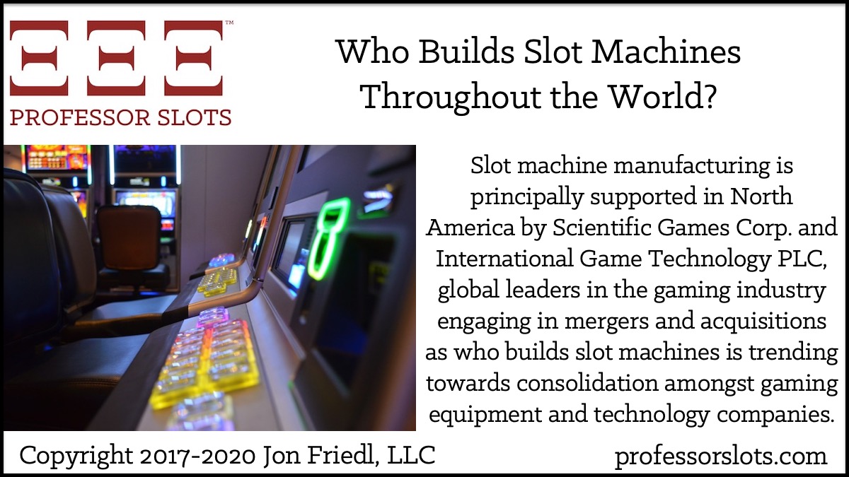 Companies Building Slot Machines