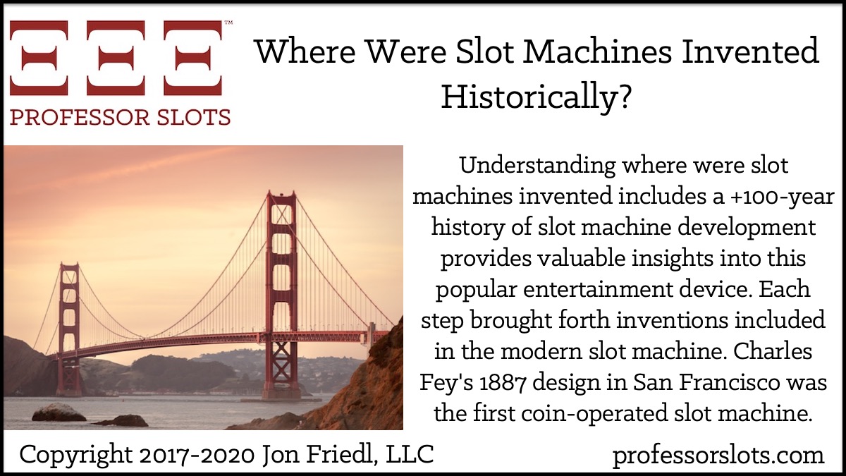 When Were Slot Machines Invented