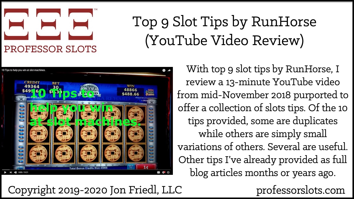 Video Slots Strategy
