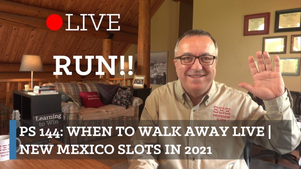 When to Walk Away is about making observations based on the actual control over odds that casinos may have over your slot machine and your emotional control or, for some, lack of emotional control. These out-of-control feelings can be subtle. Don't not have control. Instead, have a plan! Plus, New Mexico slots in 2021.
