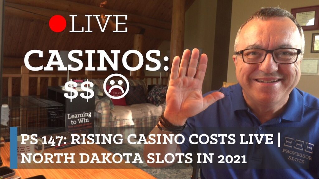 Raising minimum bets on slot machines, resort and parking fees, loss of buffet-style food options, and more. Why has it become so much more expensive to visit a casino and when will it end, if ever? You're always invited to my live streams on Saturdays. Bring your slots-related questions! Plus, North Dakota slots in 2021.