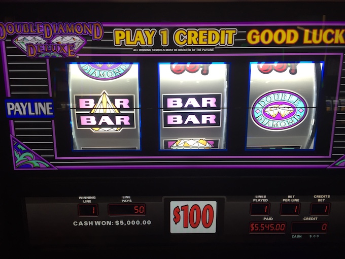 One single $100 bet won me this $5,000 [Hand Pay]
