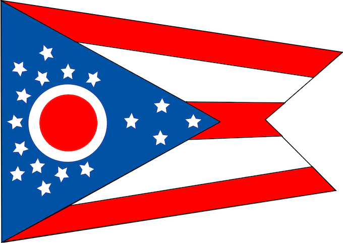 The Ohio State Flag [Hollywood Gaming Dayton]