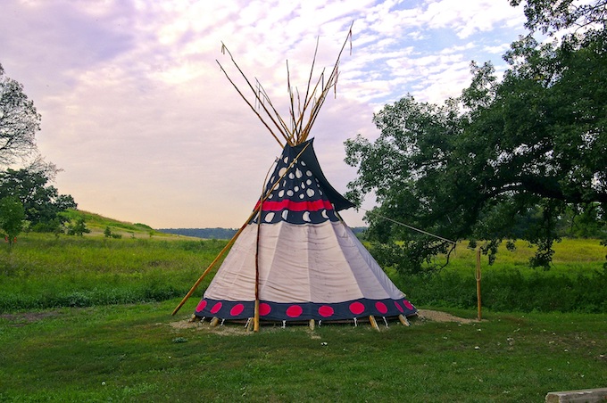 Upper Sioux Agency Tepee [American Indian Tribal Casinos]