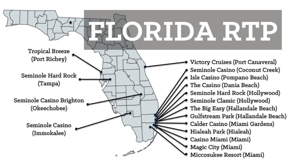 All U.S. casinos closed in 2020 for months. Since then, one of the biggest concerns of slots enthusiasts is that casinos are trying to “make back their lost gaming revenue.” But is that true, state-by-state, for either commercial or tribal casinos? And if so, for which? Let’s look closely at Florida slots RTP for its commercial casinos.