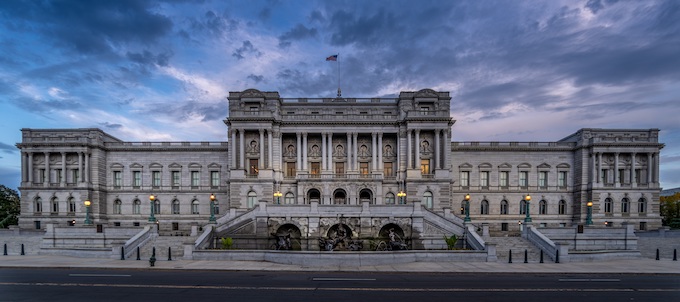 The Library of Congress [District of Columbia Slot Machine Casino Gambling]