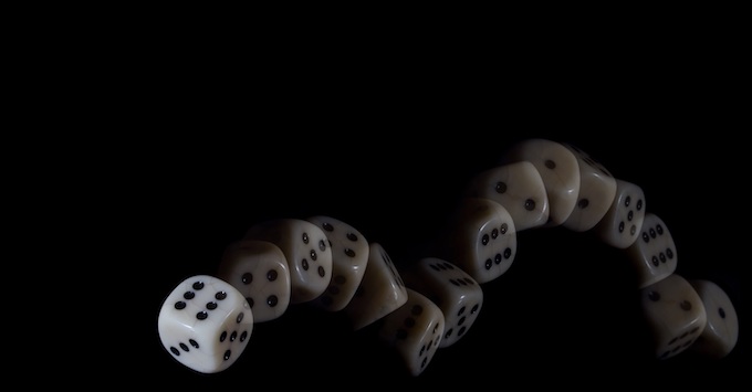A Tumbling Six-Sided Die [Friday Casino Observations]