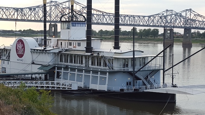 A traditional riverboat casino [Ameristar St. Charles Riverboat]