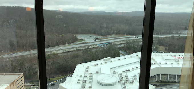 Forest View from Fox Tower [Foxwoods Casino Connecticut]