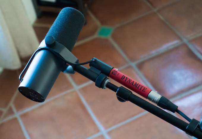 Shure SM7B Mic with Dynamite Pre-Amp [Gambling Podcast]