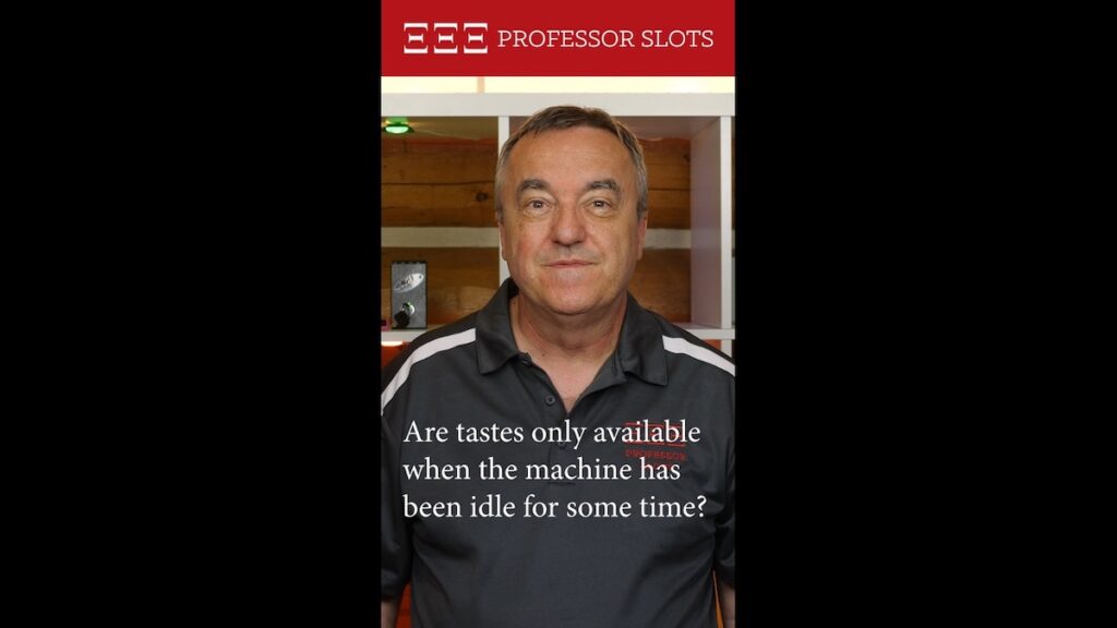 Fun asks, “Are tastes only available when the machine has been idle for some time?”