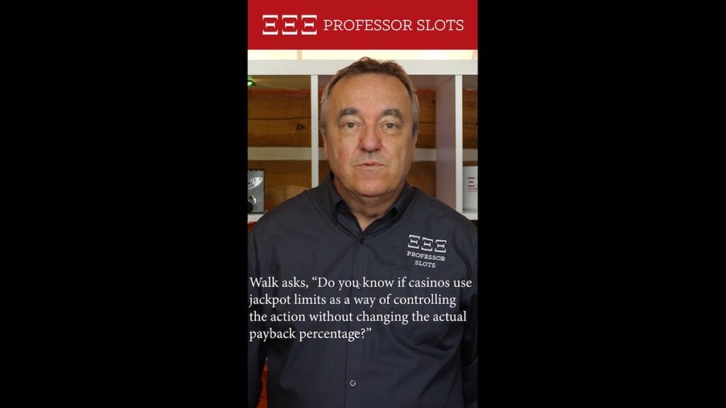 Walk asks, “Do you know if casinos use jackpot limits as a way of controlling the action without changing the actual payback percentage?”