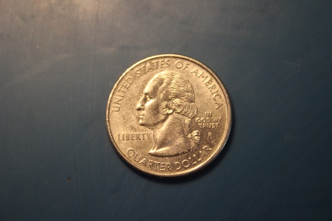 The front face of the U.S. quarter dollar coin [Oldest]
